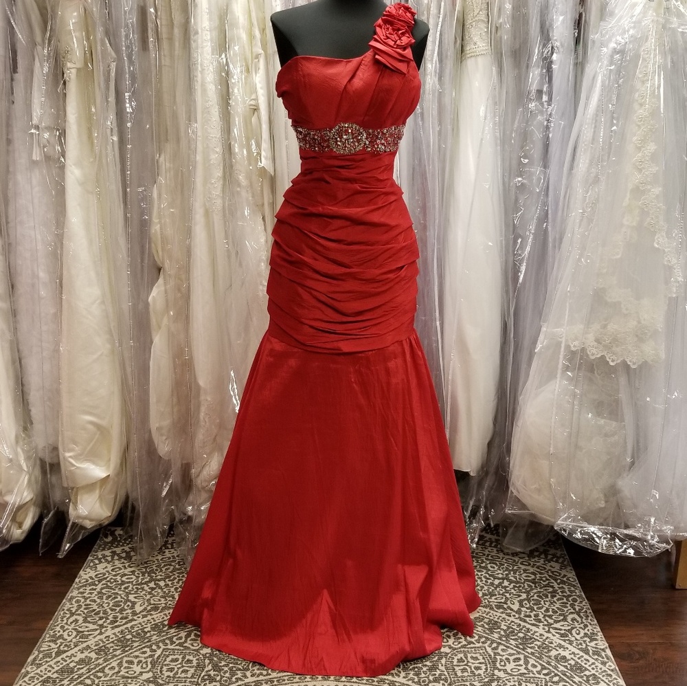 Red Mermaid Dress